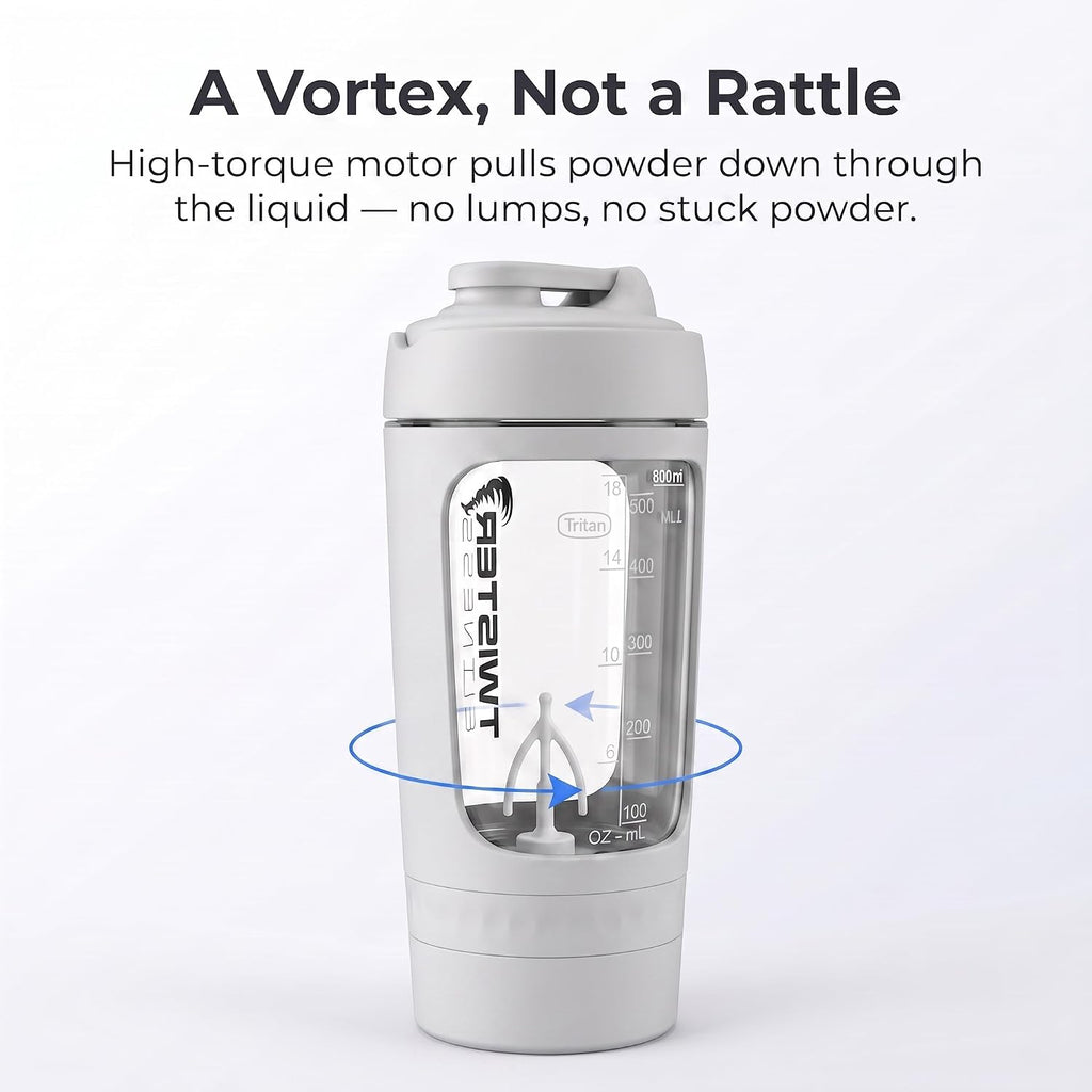Twister Fitness PULSE white - feature infographic