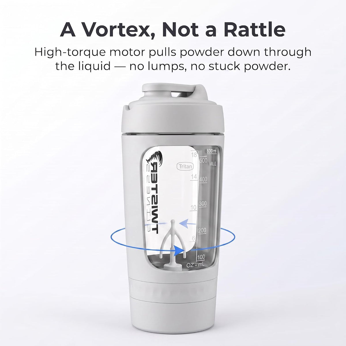 Twister Fitness PULSE white - feature infographic