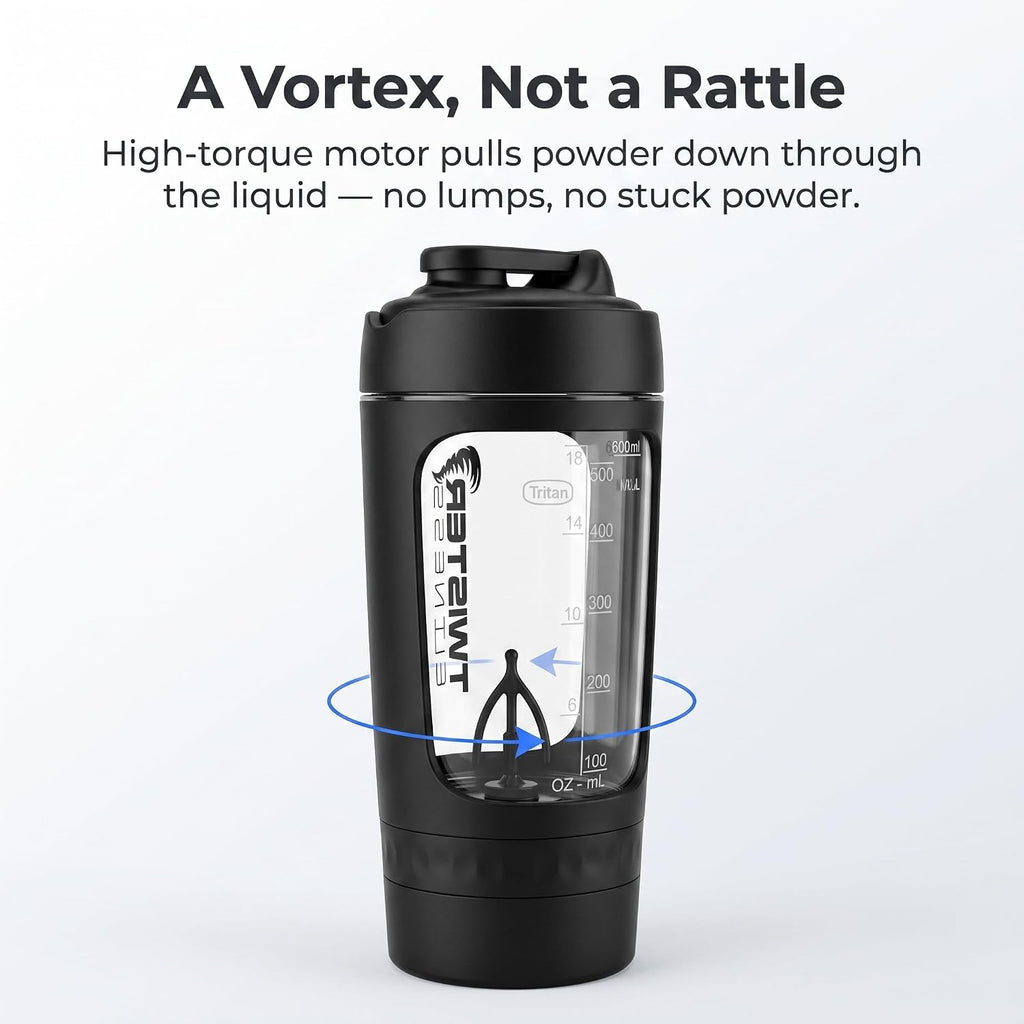 Twister Fitness PULSE black - feature infographic