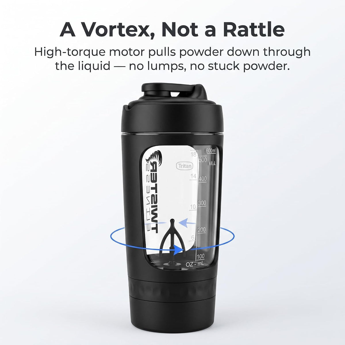 Twister Fitness PULSE black - feature infographic
