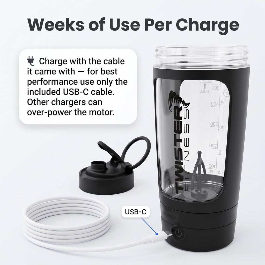 Twister Fitness PULSE black - feature infographic