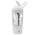 PULSE Electric Protein Shaker Bottle – White | 21 oz USB-C Rechargeable