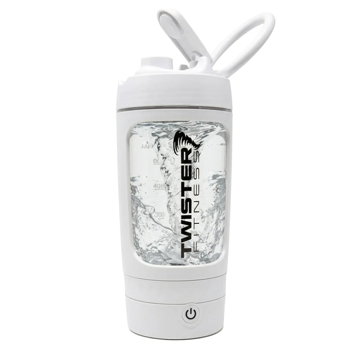 PULSE Electric Protein Shaker Bottle – White | 21 oz USB-C Rechargeable