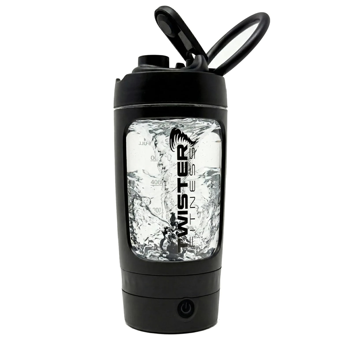 PULSE Electric Protein Shaker Bottle – Black | 21 oz USB-C Rechargeable