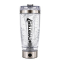 PULSE Electric Protein Shaker Bottle – Silver | 20 oz USB-C Rechargeable