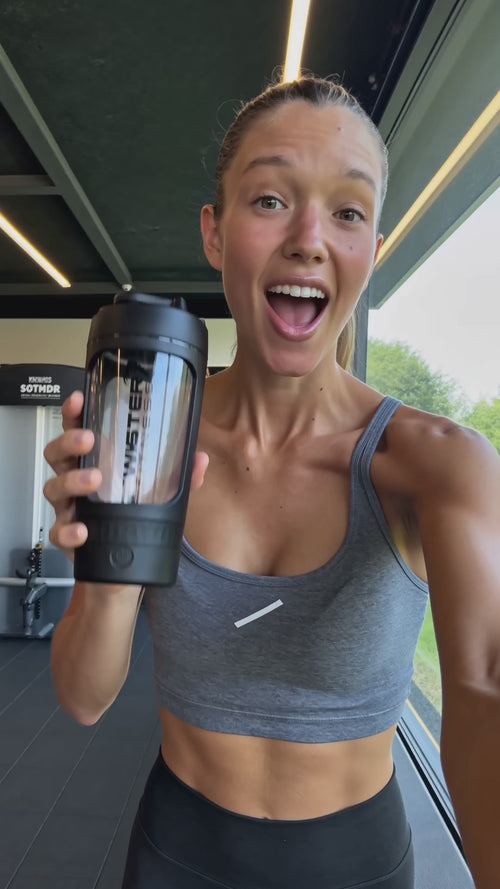 Twister Fitness PULSE electric shaker bottle real-use review at the gym